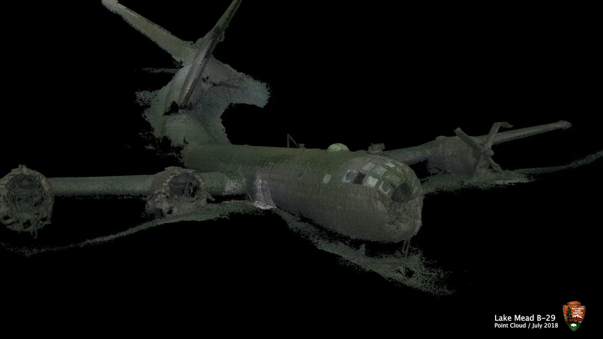 Lake Mead NRA B-29 Superfortress