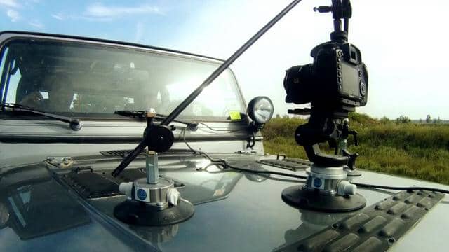 Jeeping with Filmtools Suction Cup Car Mount: w/ Canon 7D & GoPro on Vimeo