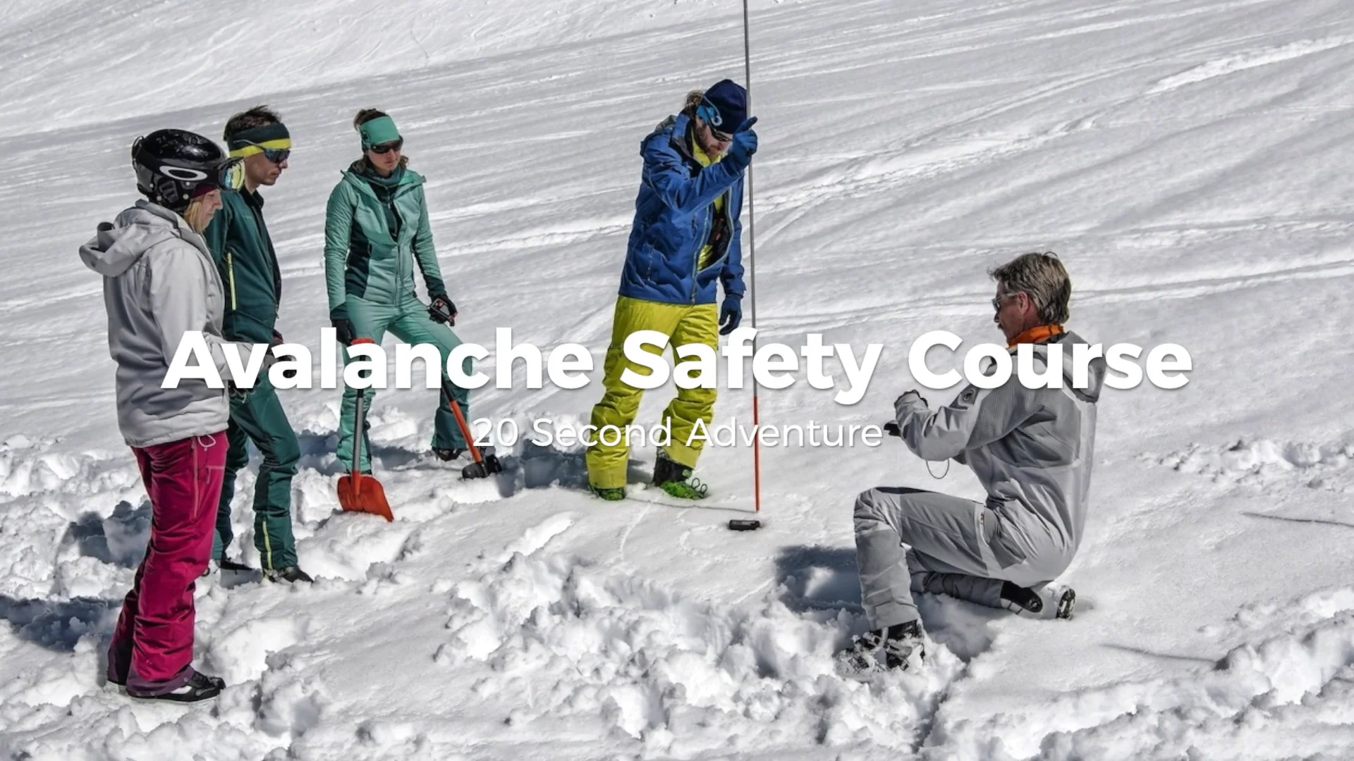20 Second Avalanche Safety Course on Vimeo