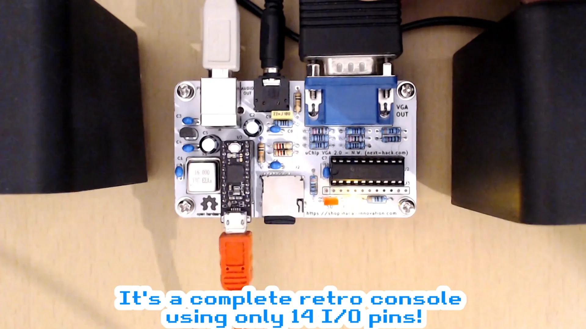 uChip Simple VGA Console (uSVC) | Crowd Supply