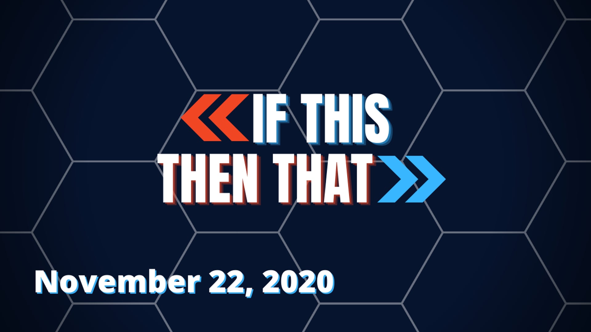 Sunday Livestream 11/22/2020