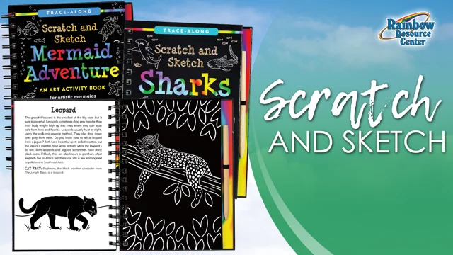 Wire-O Scratch Art Books, Interactive Activity Books, arsEdition