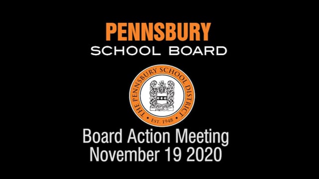 Pennsbury School Board Meeting for November 19 2020