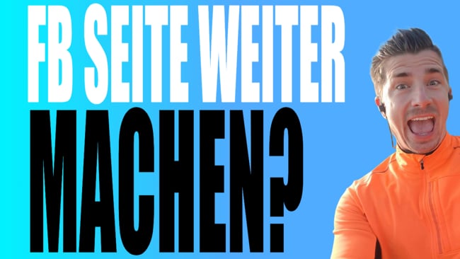 Soll ich mit meiner FB Seite parallel weiter machen?