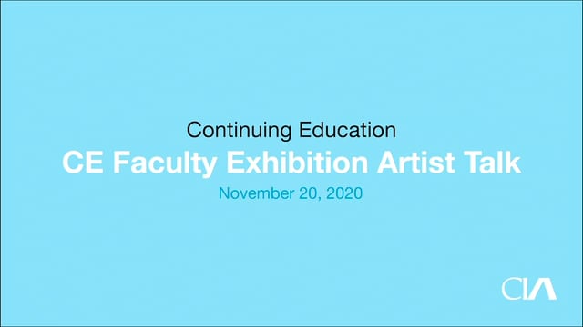 CECO 2020 Educators Artist Talk