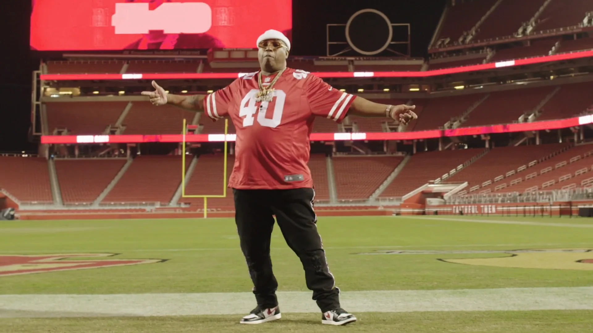 Watch E-40's Official 'Niner Gang' 49ers Music Video – NBC Bay Area