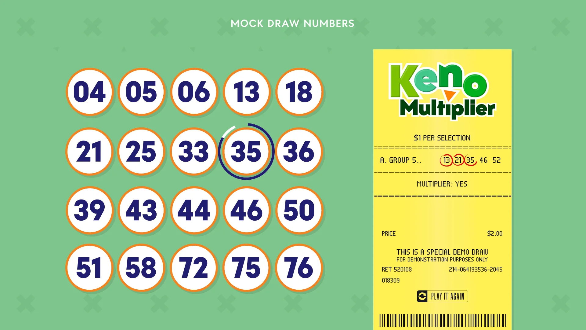 Keno Multiplier