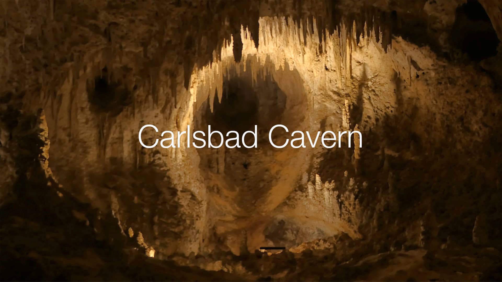 Carlsbad Cavern on Vimeo