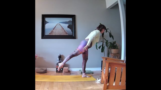 Séance de yoga - Équilibre et force