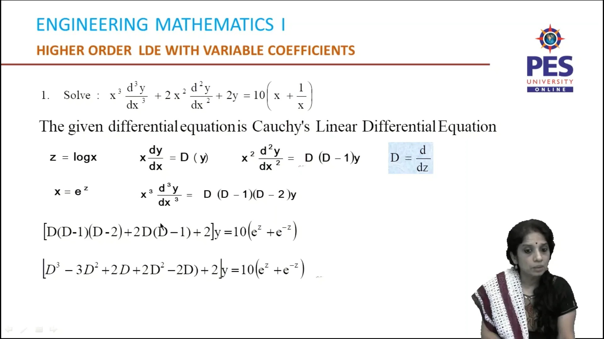 Cauchy s and legendre s differential equations on vimeo