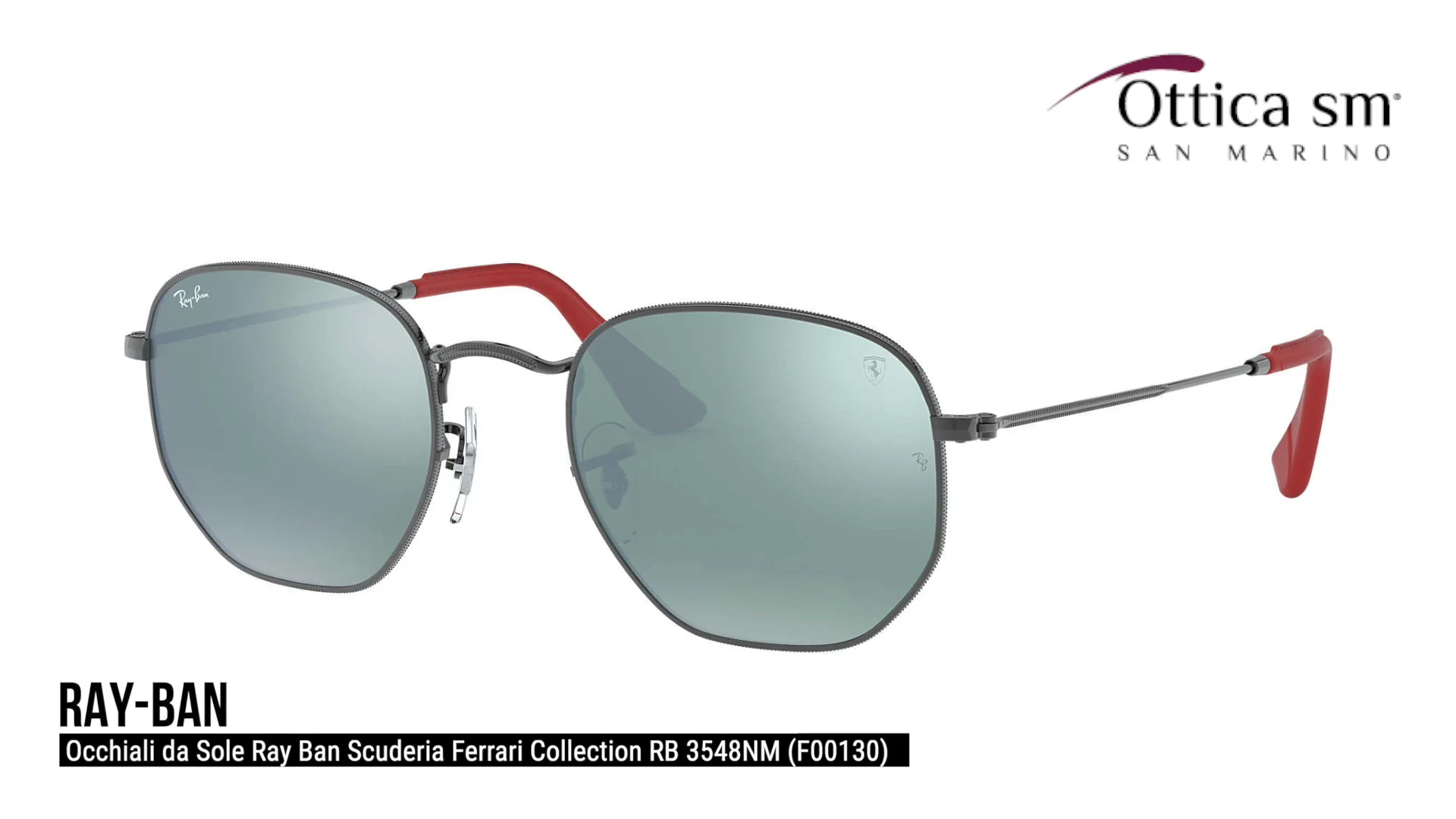 Ray ban discount hexagonal scuderia ferrari