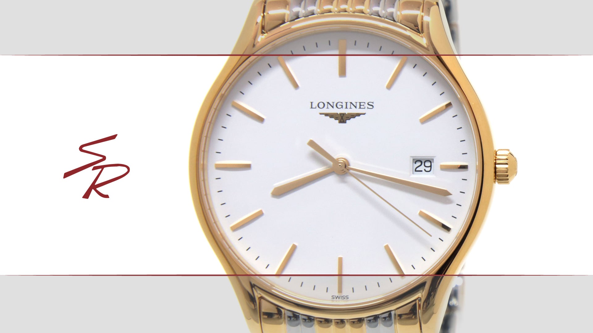 Longines Lyre 38,5mm White Dial Bicolor Steel Strap L48592127