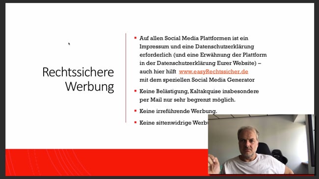 Rechtssicher Werben