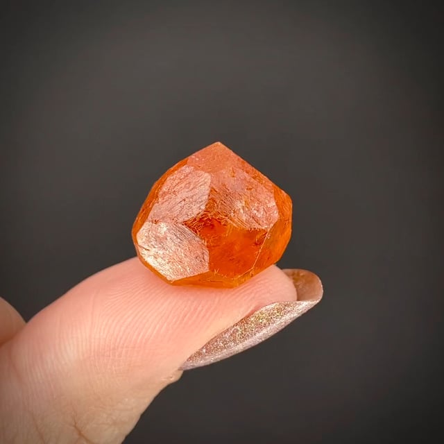 Spessartine Garnet - GEM21-02 - Jos - Nigeria Mineral Specimen