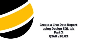 Create a Live Data Report - 3