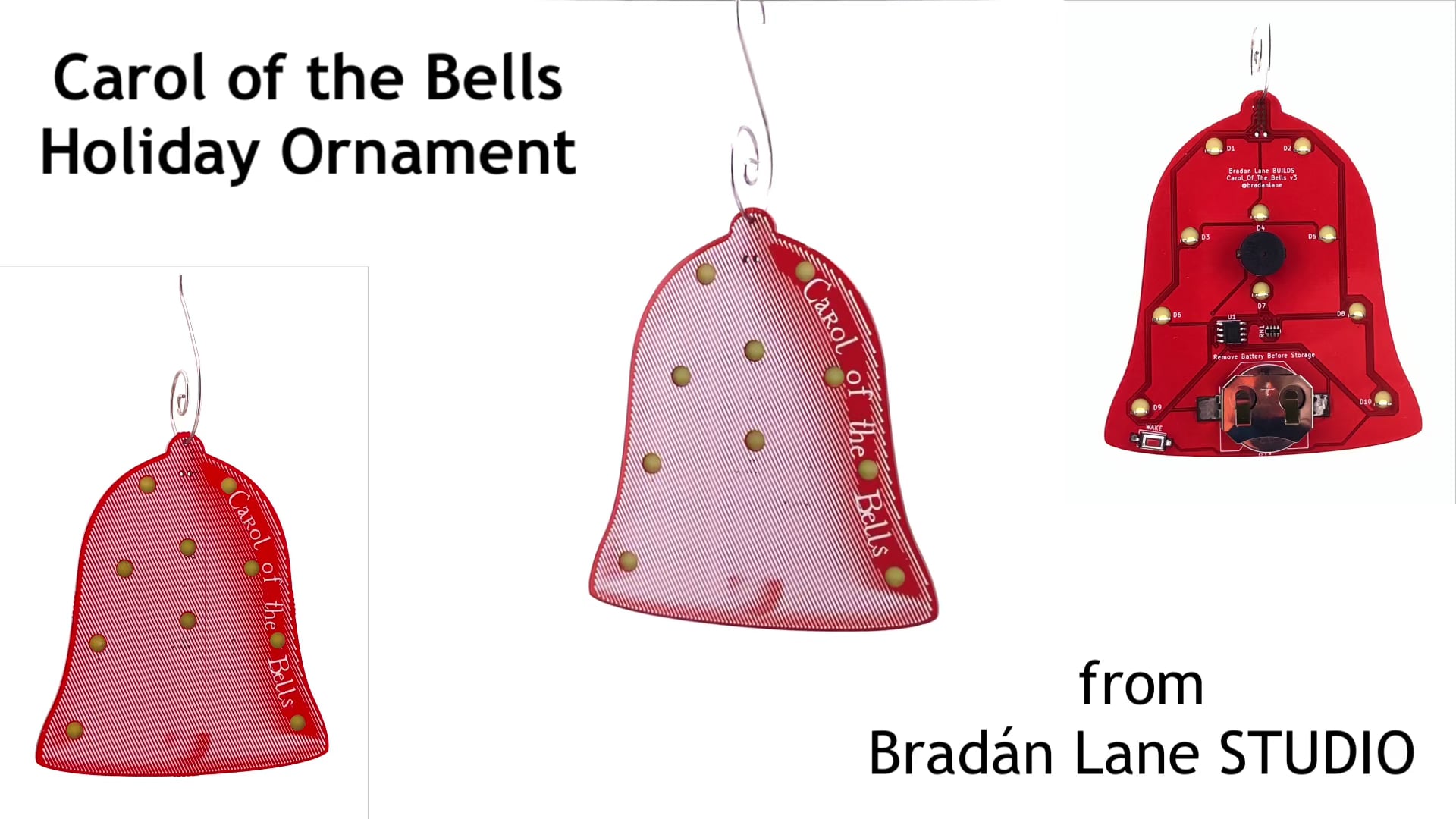 Carol of the Bells Ornament on Vimeo