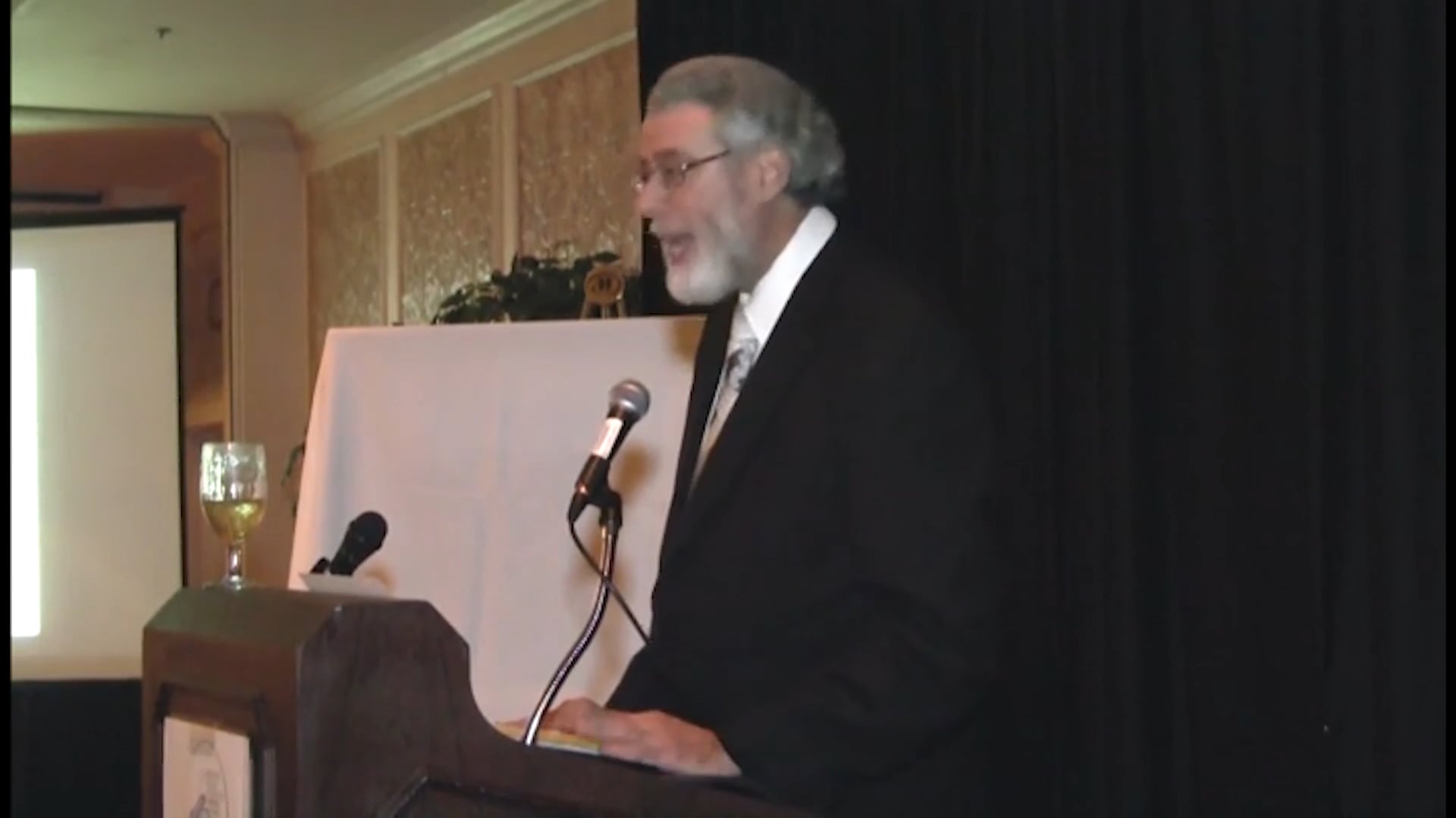 Rabbi Aaron Winter zt"l Speaks at MTI Dinner 2012