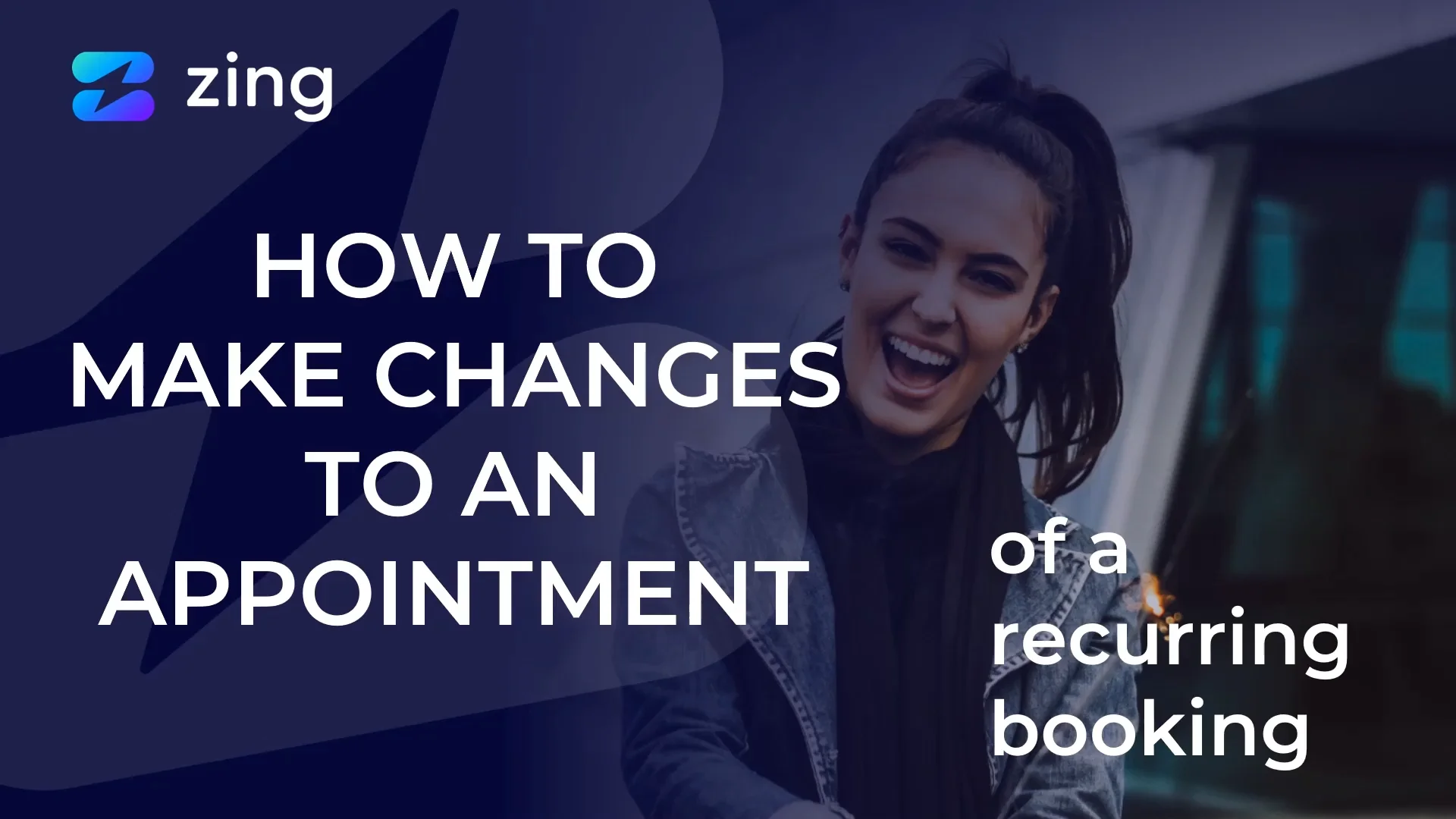 How to make changes to an appointment of a recurring booking on Vimeo