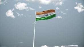 flag, indian flag, waving