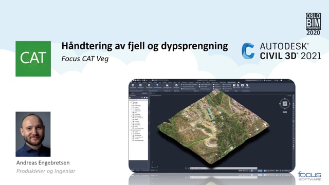 BIMCon 2020 - Veg: Håndtering av fjell og dypsprengning