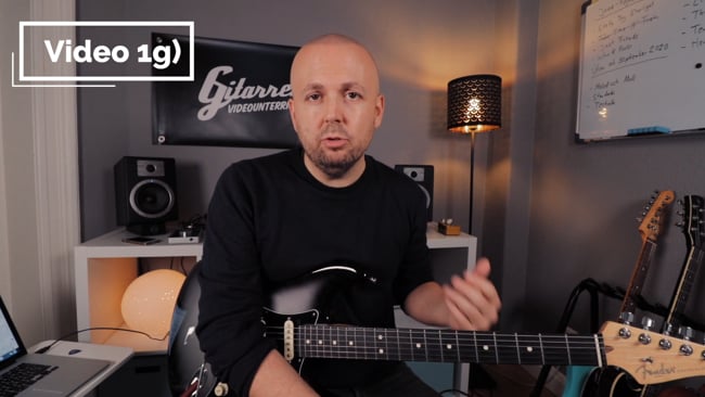 1g) 10 einfache Blues-Licks