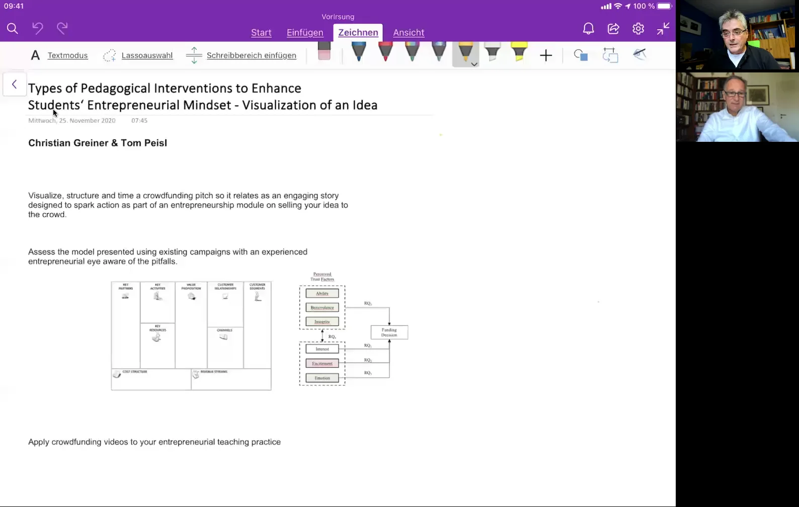 The visualization of an idea: How to design a crowdfunding video in entrepreneurship education