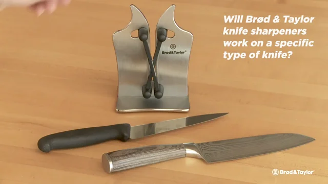 How to Use the Brød & Taylor Knife Sharpener