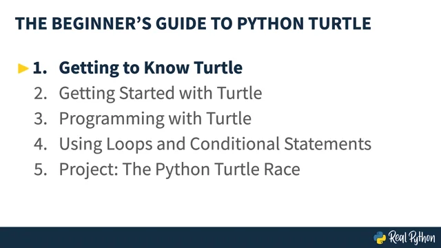 The Beginner's Guide to Python Turtle – Real Python