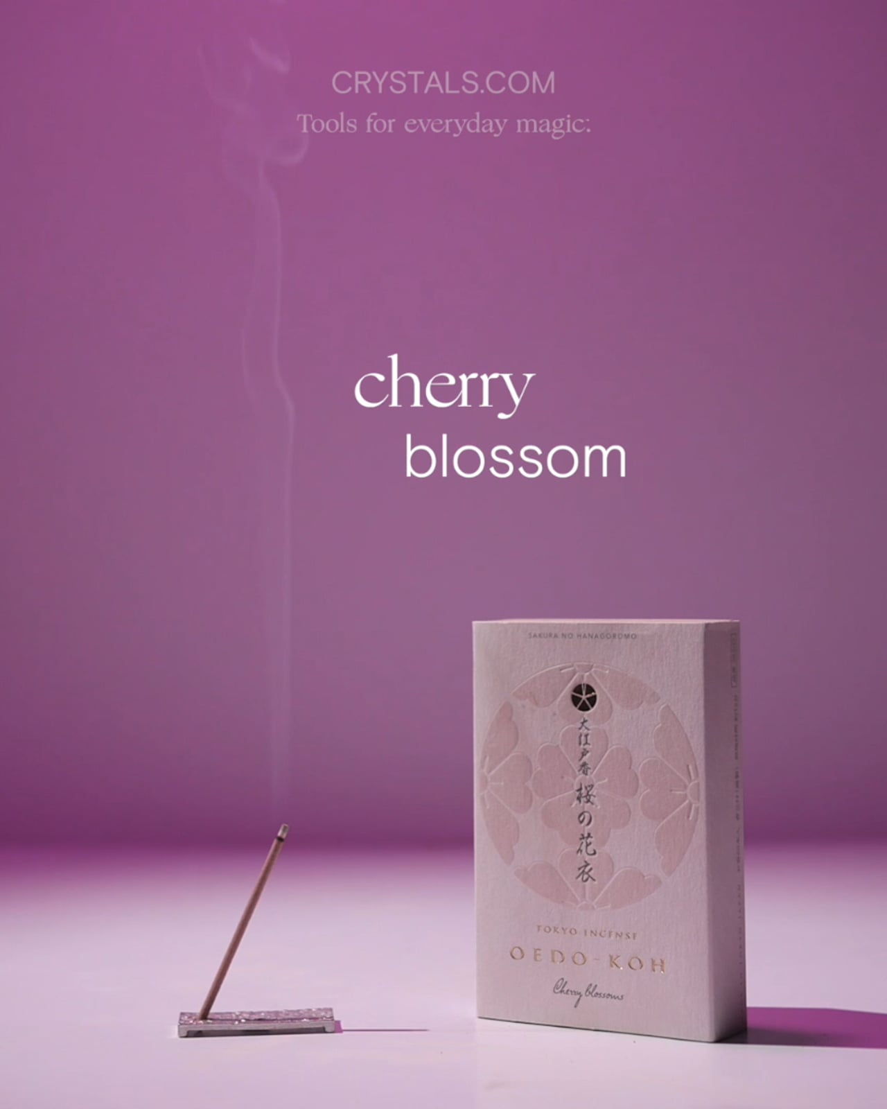 OEDO KOH incense and crystal ritual — crystal lifestyle