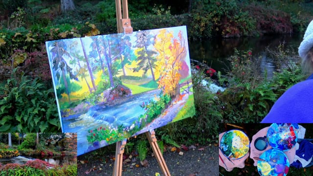 Landscape Painting in Mount Usher Gardens with Susan Webb