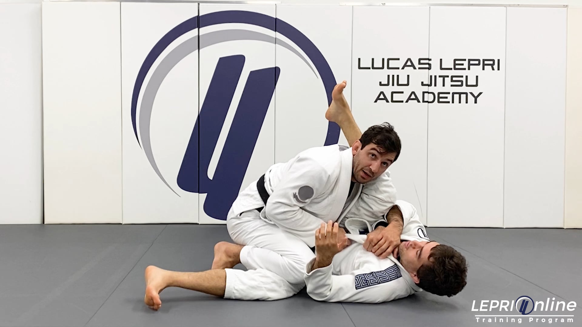 Lepri BJJ Online Training Guard Pull Prevention Variation Using the Knee t