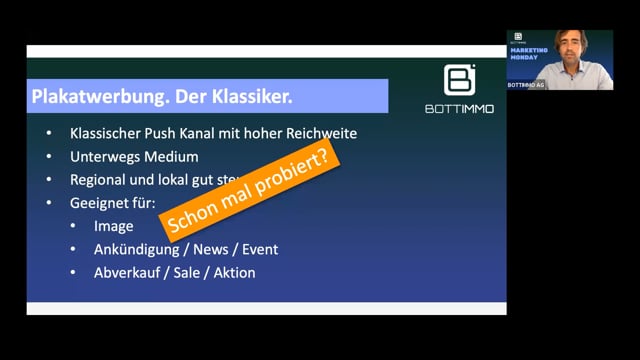 Plakatwerbung