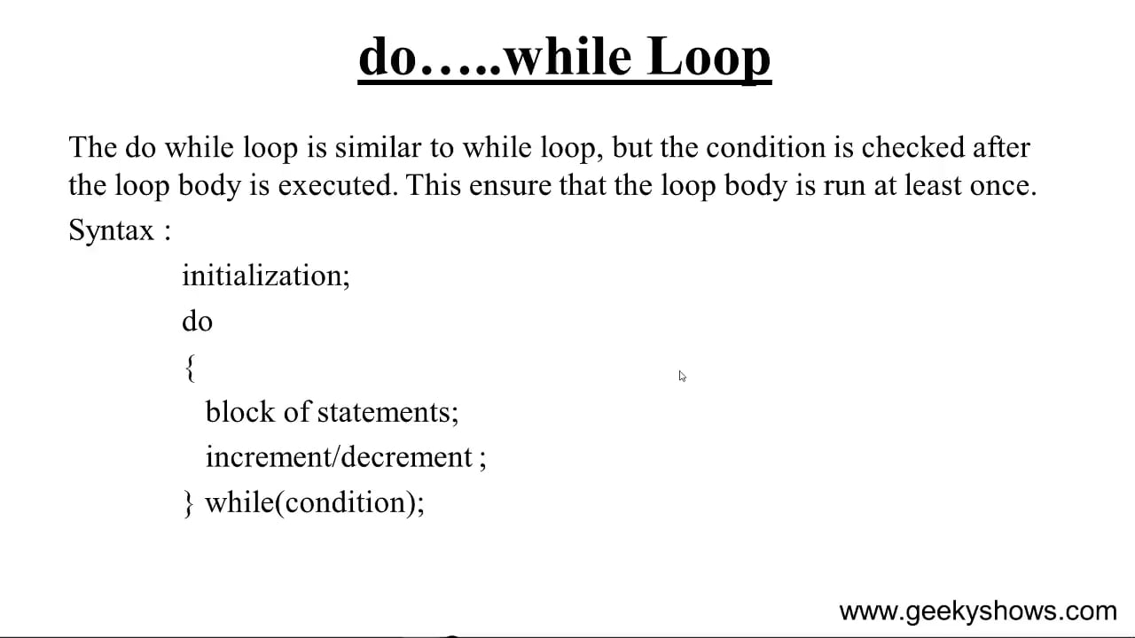43Do While Loop in PHP (Hindi) on Vimeo
