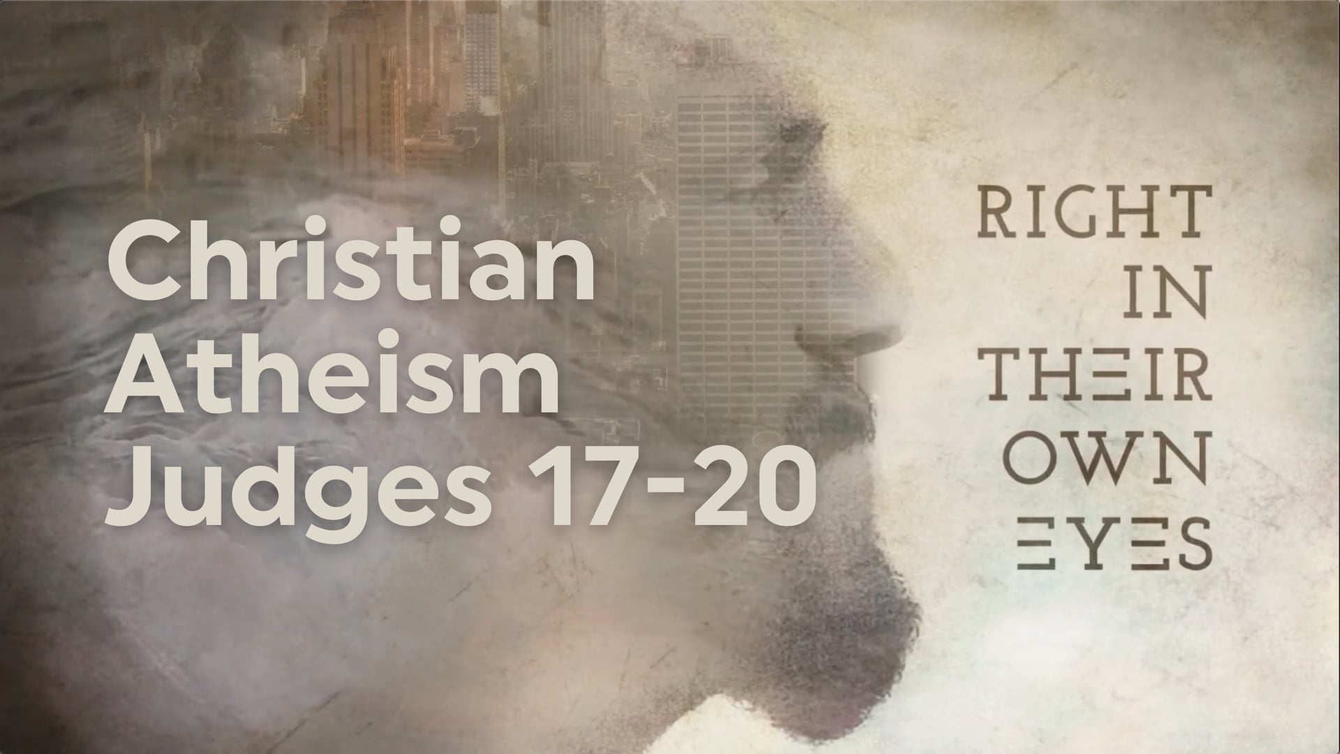 Christian Atheism - November 29, 2020
