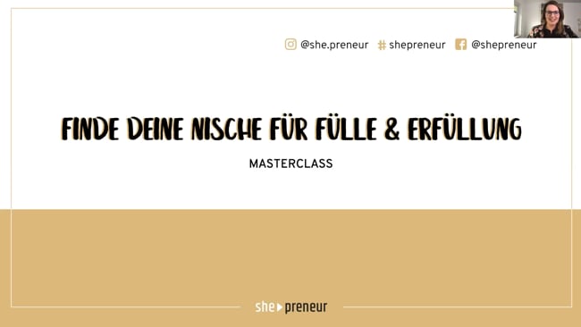 Finde deine Nische für Fülle und Erfüllung