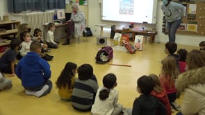 SolGat visita els alumnes de 1rC de l'escola Empúries