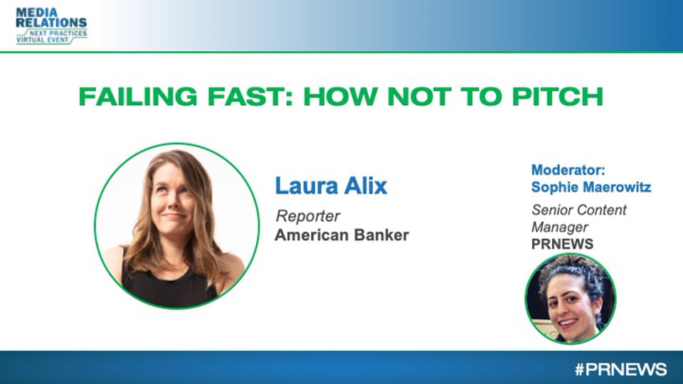 Failing Fast: How Not to Pitch