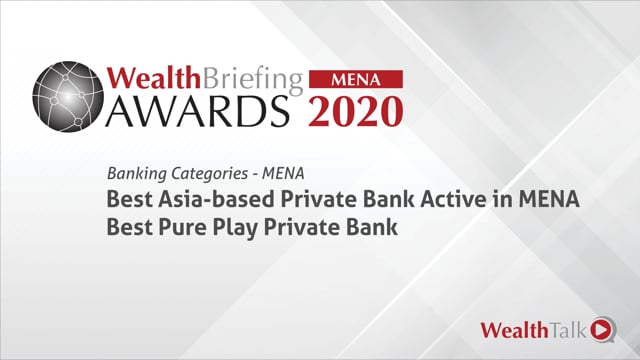 WealthBriefing MENA Awards 2020 - Bank Of Singapore  placholder image
