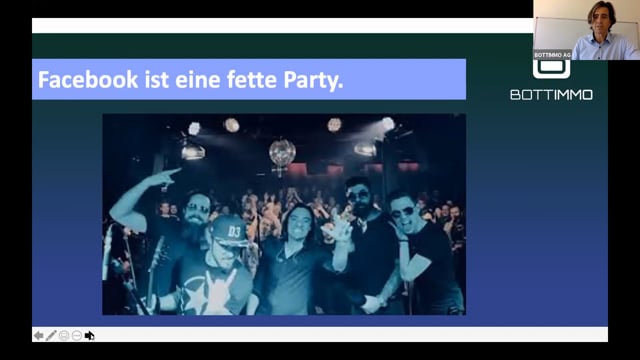 Facebook-Redaktion und -Postings