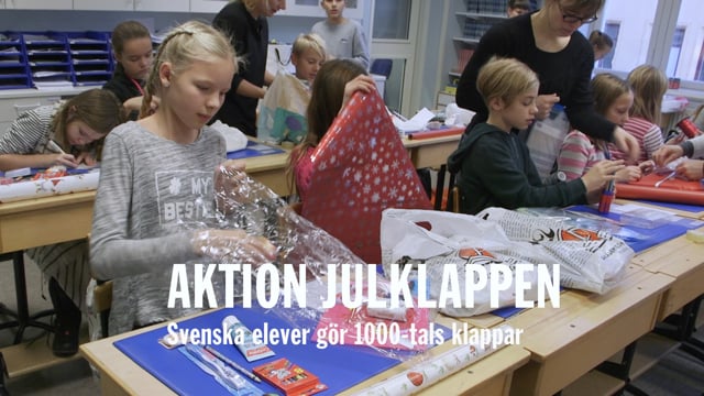 Informationsfilm Aktion Julklappen