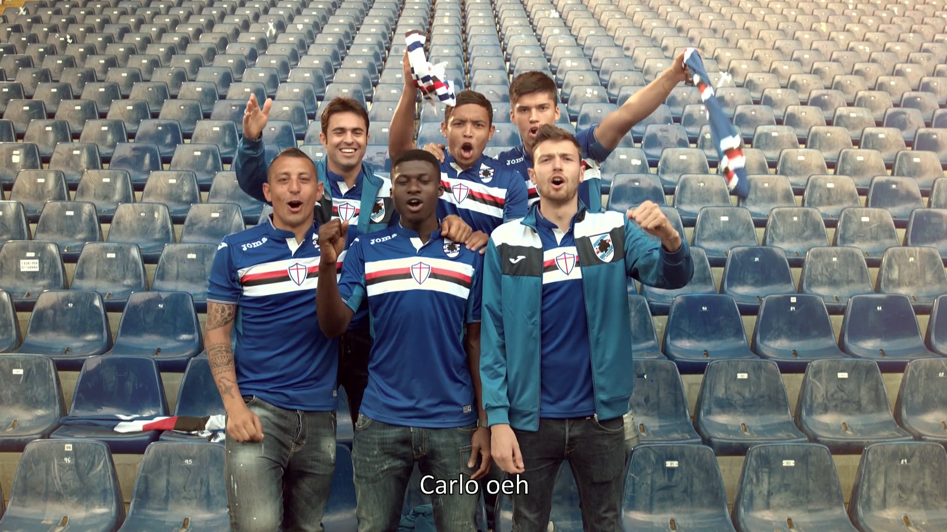 "New U.C. Sampdoria home kit (Man)"