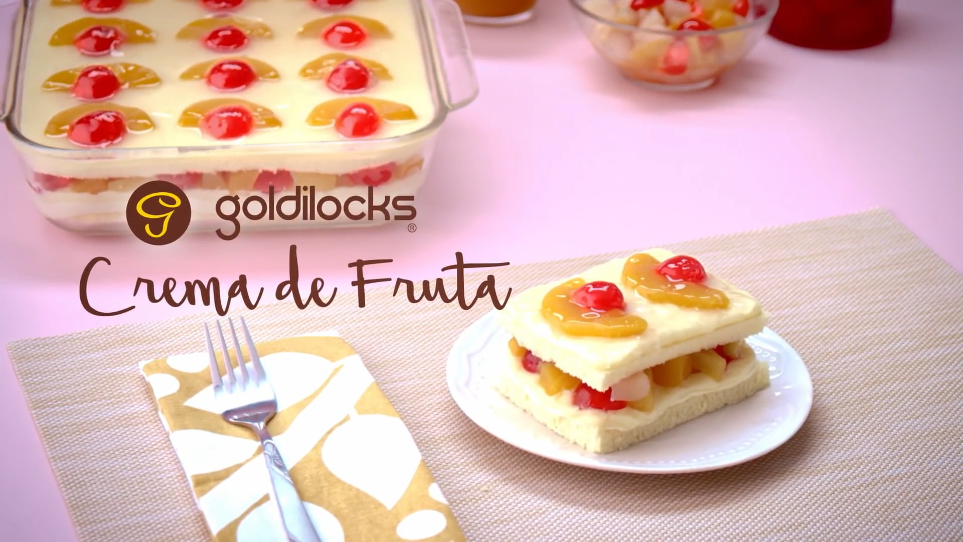 Goldilocks Crema de Fruta on Vimeo