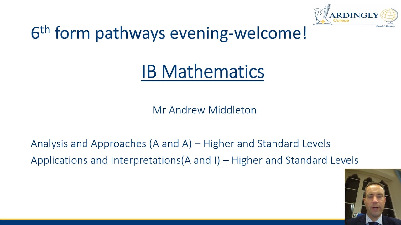 IB Maths On Vimeo