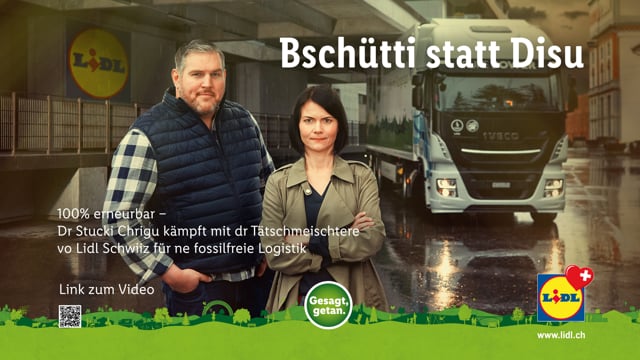 Lidl Schweiz Logistik – Goodbye Diesel