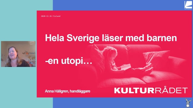 Anna Hällgren: Hela Sverige läser med barnen – en utopi?