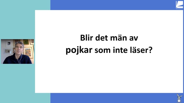 Johan Unenge: Blir det män av pojkar som inte läser?