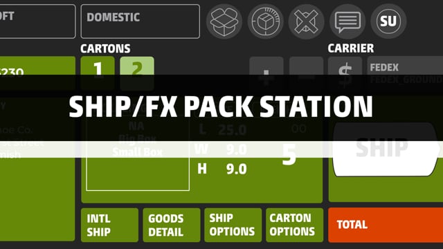 Ship/FX Pack Station