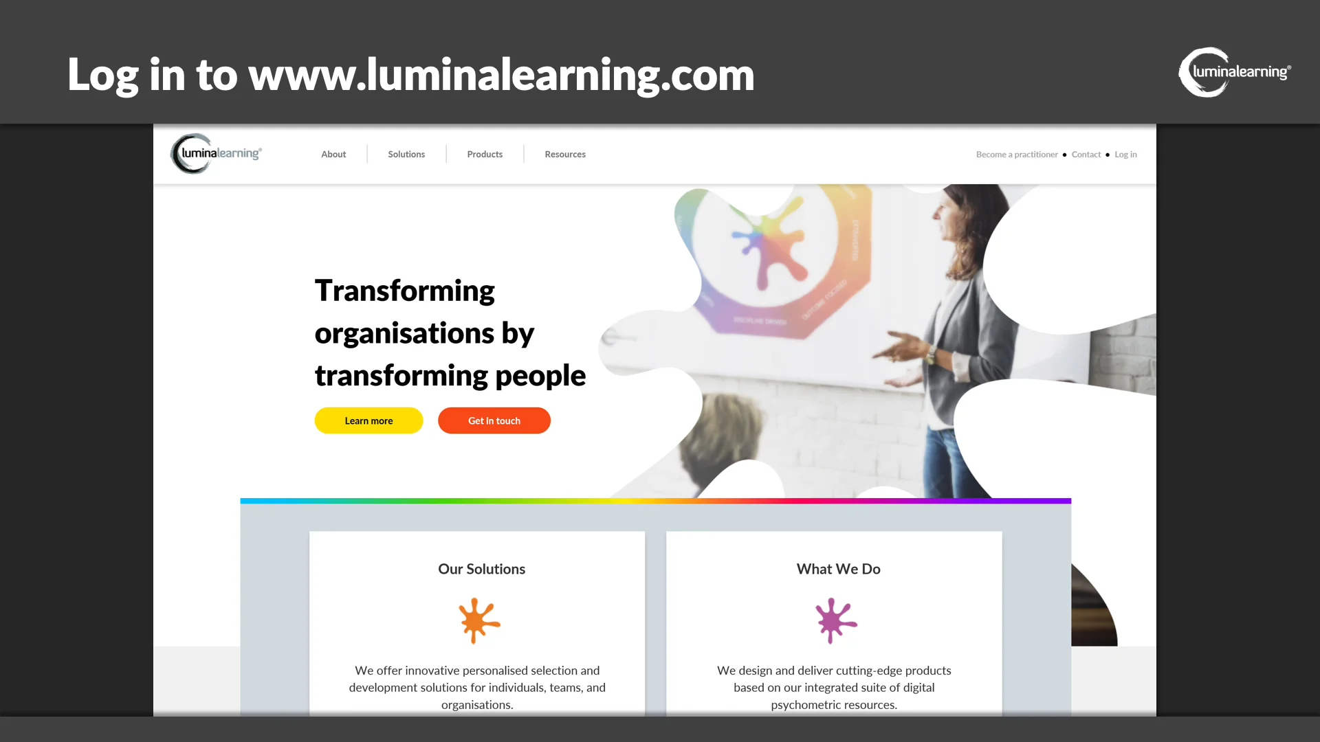 Set default languages for a project on the Lumina Practitioner system ...