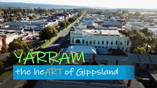 Heesco Town Yarram - The Murals (closer than you think)