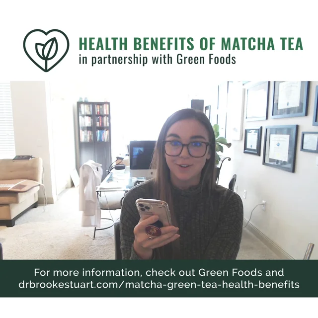 Health Benefits of Matcha Tea from Dr. Brooke Stuart – Green Foods